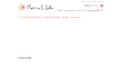 Desktop Screenshot of mamaeslaleche.com